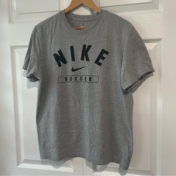 Nike Other - Nike soccer ⚽️. Men's Gray Short Sleeve Tee size small